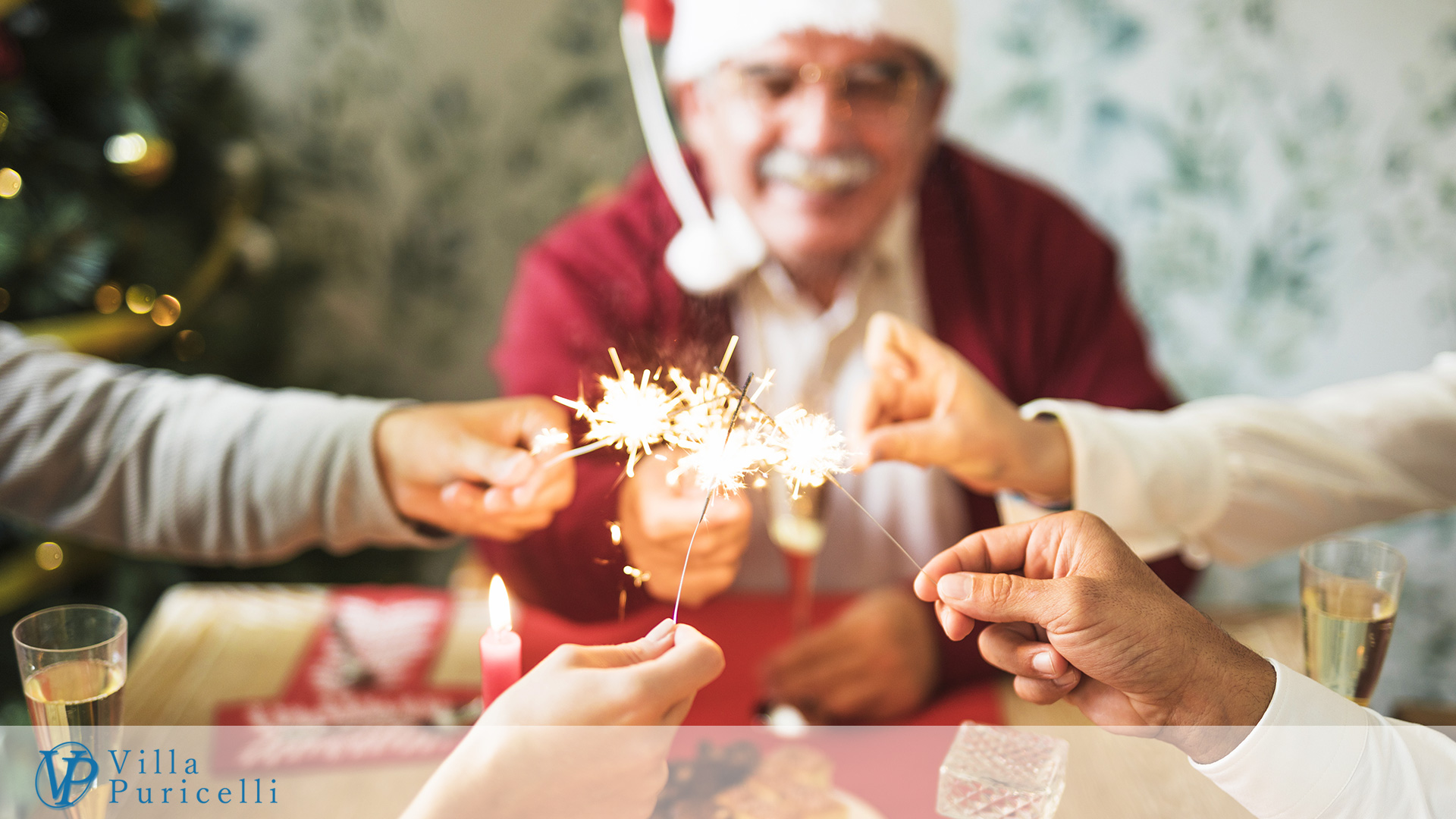 Eventi e pranzo di Natale di Villa Puricelli