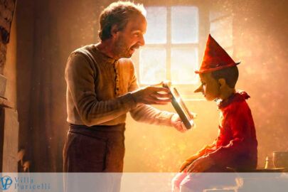 Stasera Cinema. Pinocchio di Matteo Garrone con Roberto Benigni. Villa Puricelli